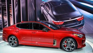 The 2018 Kia Optima on the showroom floor | Superior Kia