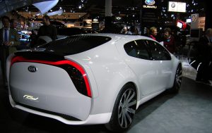 The Kia Ray Hybrid on the showroom floor | Superior Kia