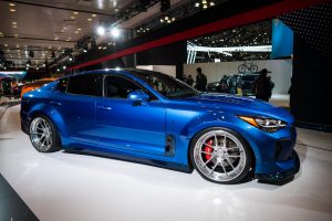 blue kia stinger in orangeburg, sc