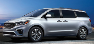 silver 2020 kia sedona