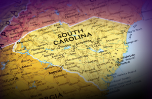 south carolina map