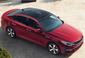 red 2020 kia optima