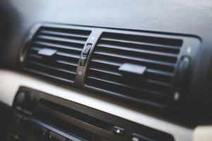 Photo of a car's air conditioning controls near Orangeburg, SC